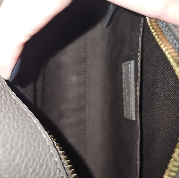 APC Demi Lune (Half Moon Bag) Grained Leather - Grey - Picture 8 of 13